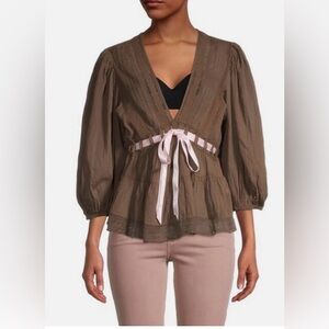 Free People Cotton Favorite Romance Tunic
B2